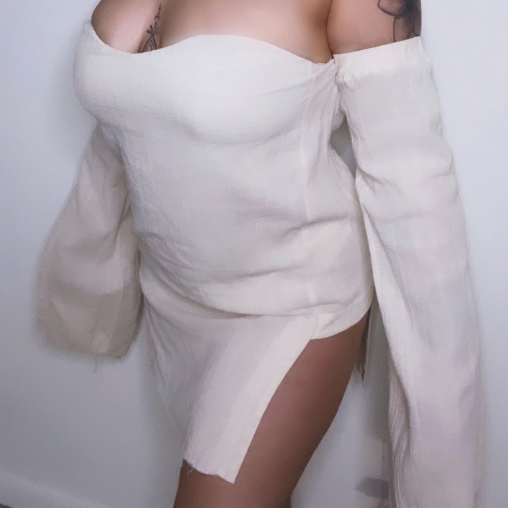 Tan shirt long sleeve